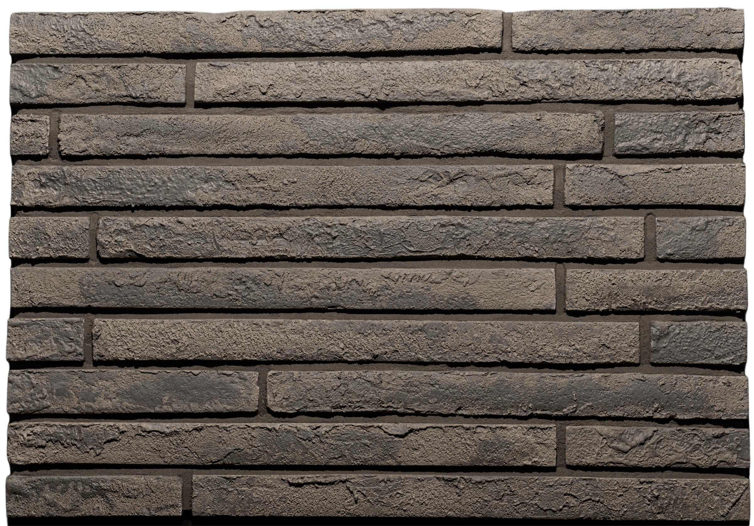Фасадна плитка Rockface™ Рокфейс 544 зелено-сіра, 535х40х20 мм
