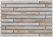 Фасадна плитка Rockface™ Рокфейс 535 сіро-бежевий, 535х40х20 мм