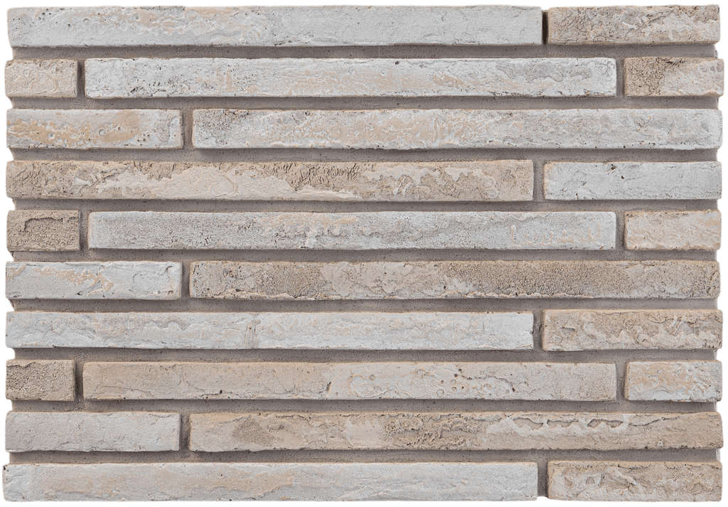 Фасадна плитка Rockface™ Рокфейс 535 сіро-бежевий, 535х40х20 мм
