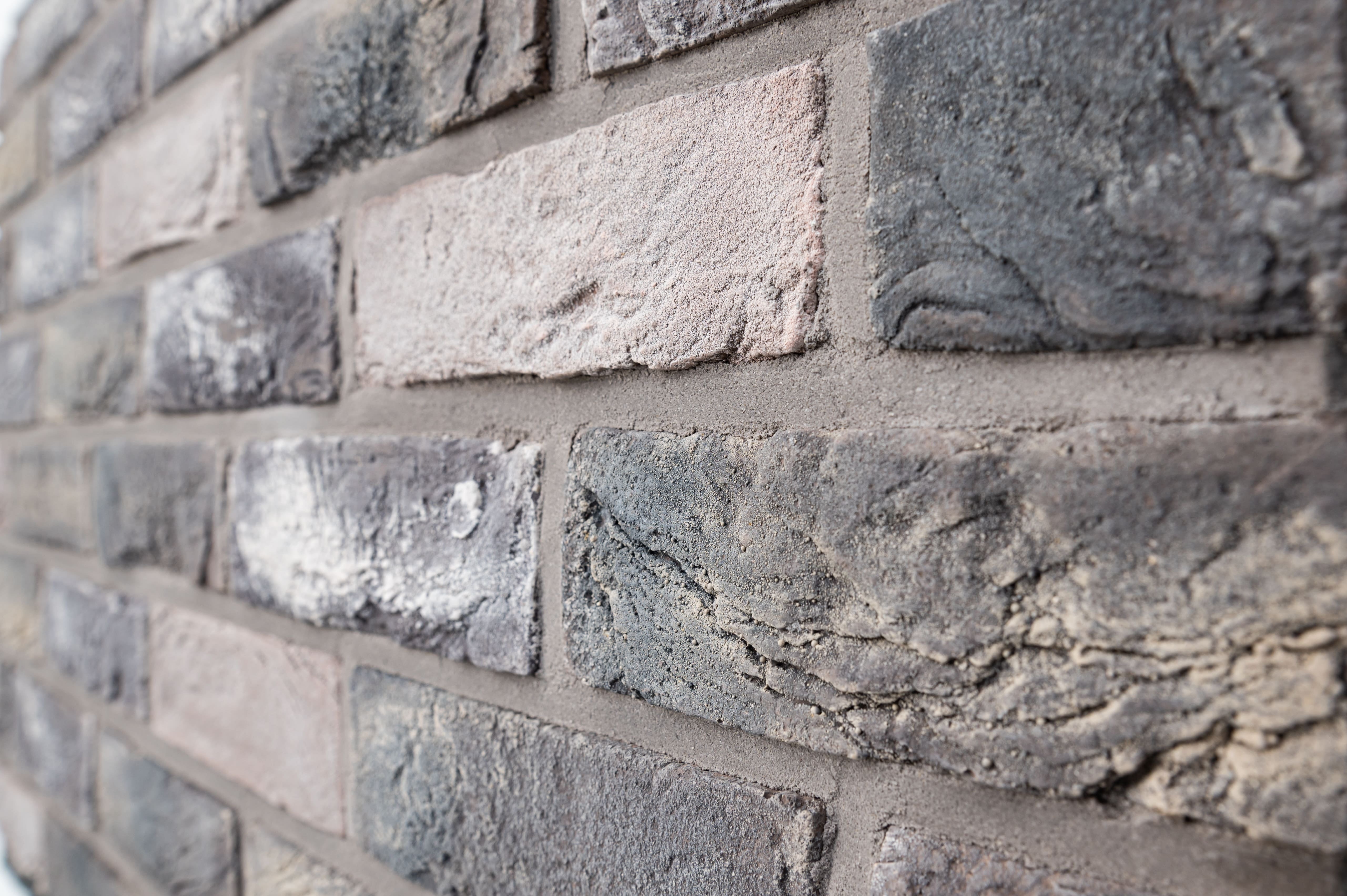 Фасадна плитка LoftBrick™ Верона, графітово-сірий, 210х65х15 мм