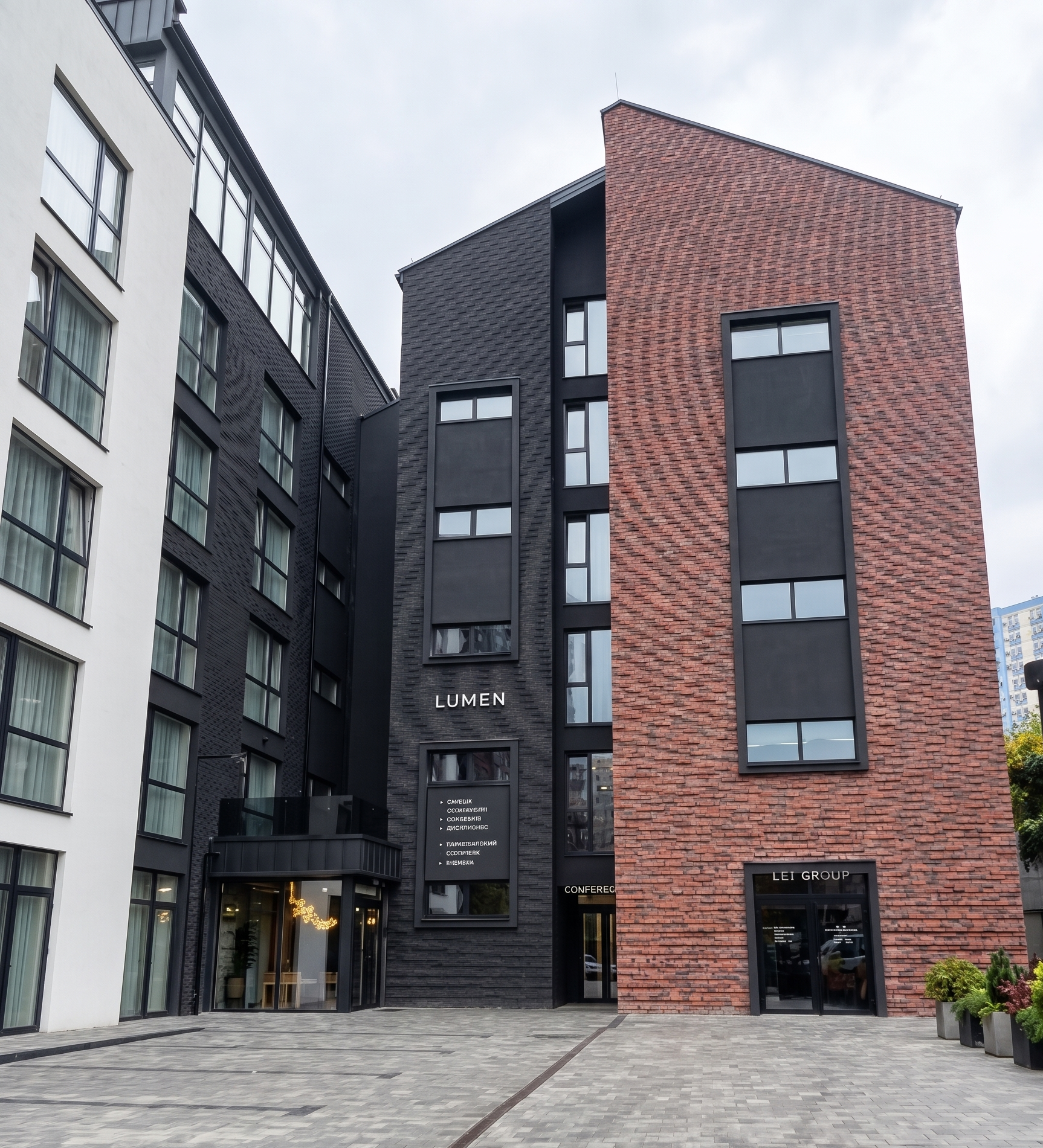 Фасадна плитка LoftBrick Бельгійська Колекція 05 Ф чорна, 240х71х15 мм