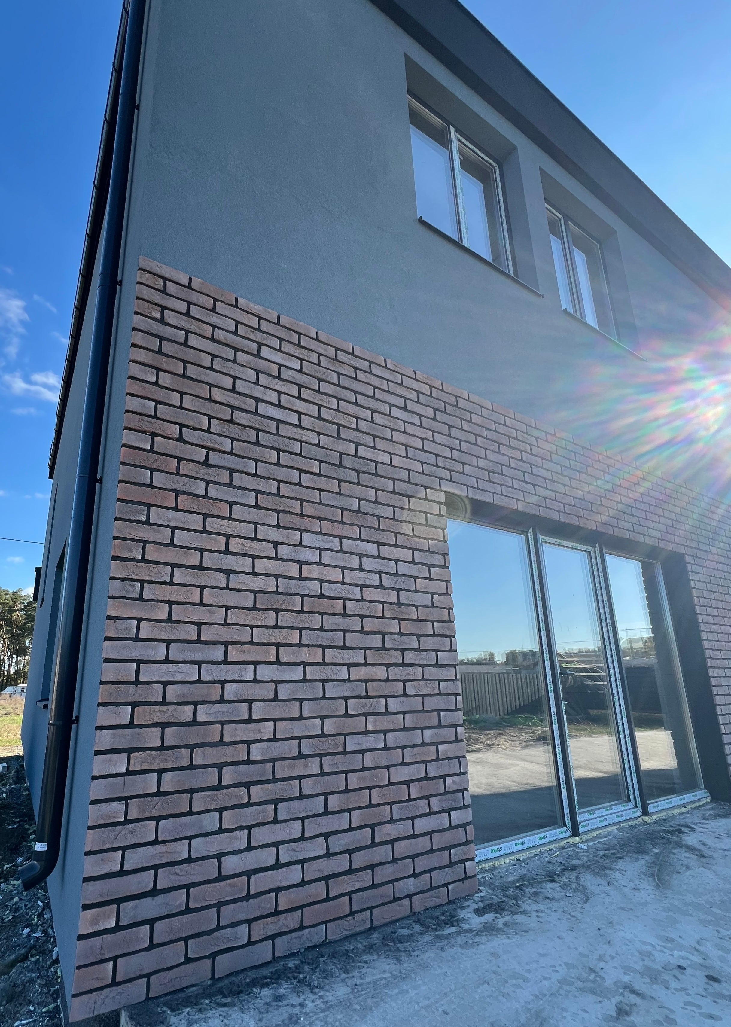 Фасадна плитка LoftBrick Бельгійська Колекція 02 теракотово-темна, 240х71х15 мм