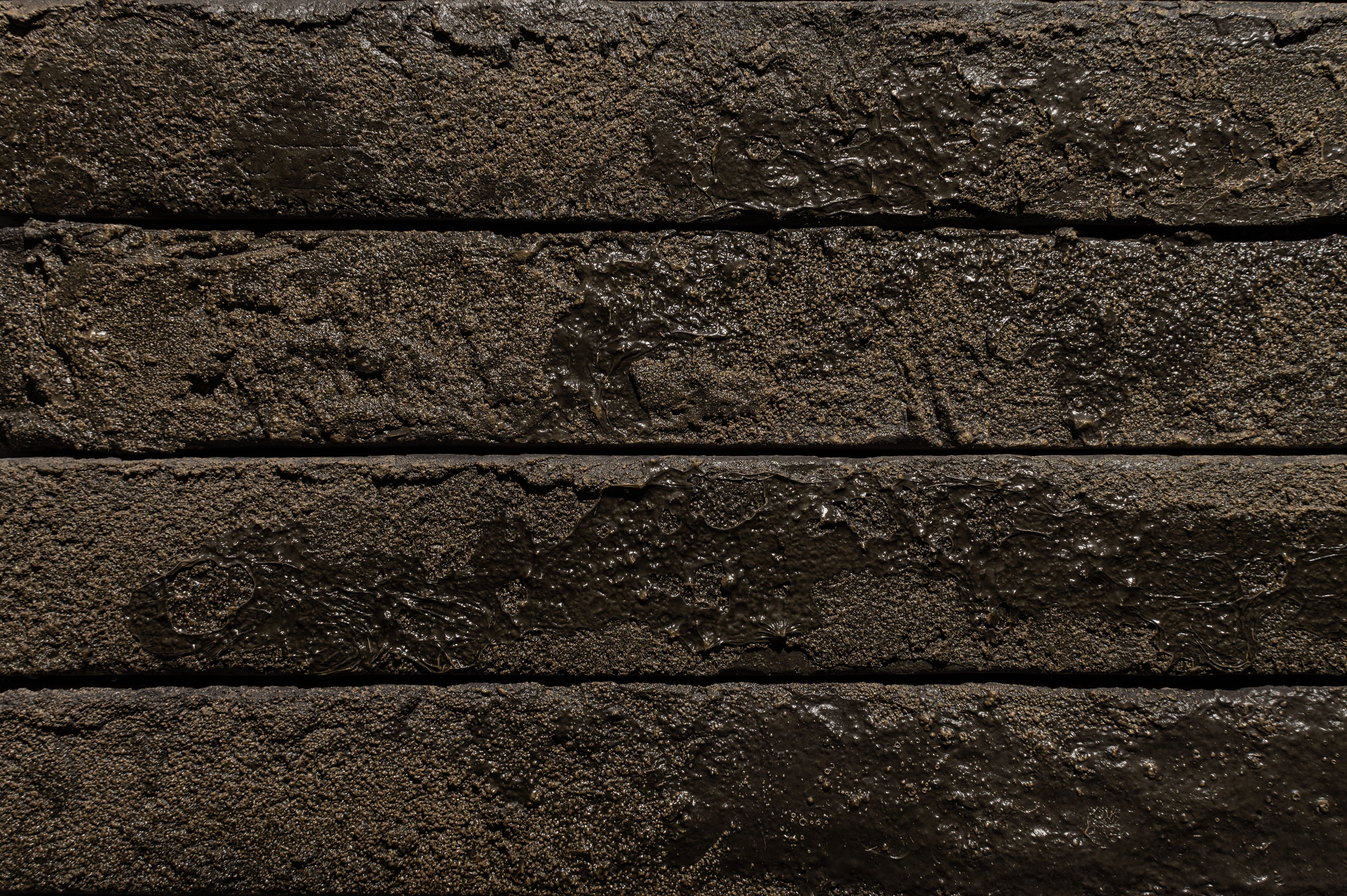 Фасадна плитка Rockface™ Рокфейс 545 зелено-графітова, 535х40х20 мм