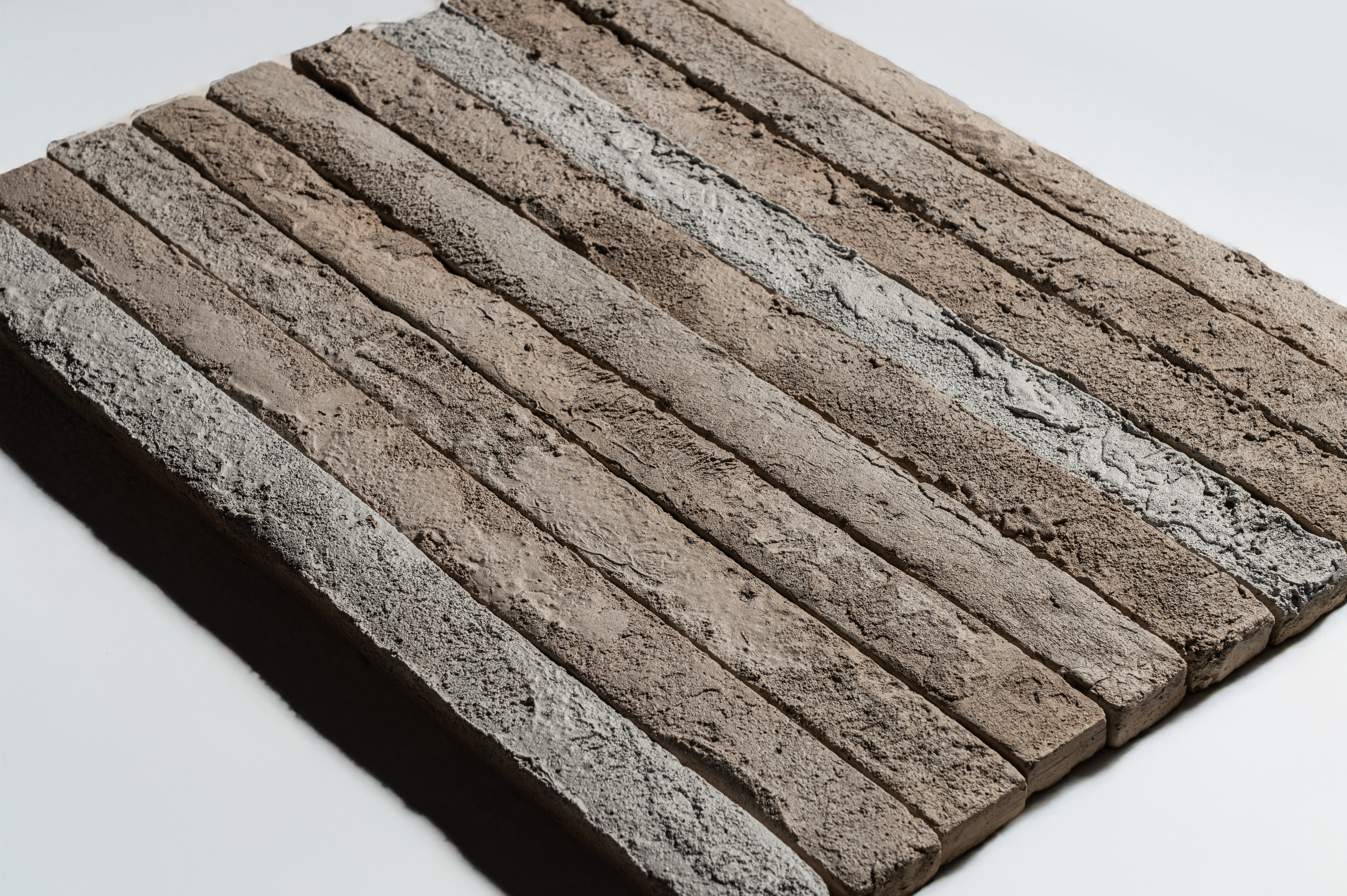 Фасадна плитка Rockface™ Рокфейс 535 сіро-бежевий, 535х40х20 мм