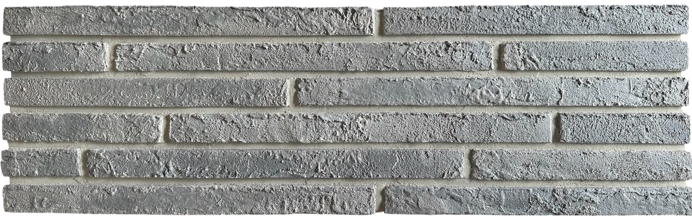 Фасадна плитка Rockface™ Рокфейс 546 сірий-патина, 535х40х20 мм