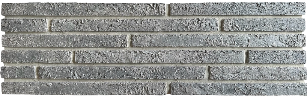 Фасадна плитка Rockface™ Рокфейс 546 сірий-патина, 535х40х20 мм