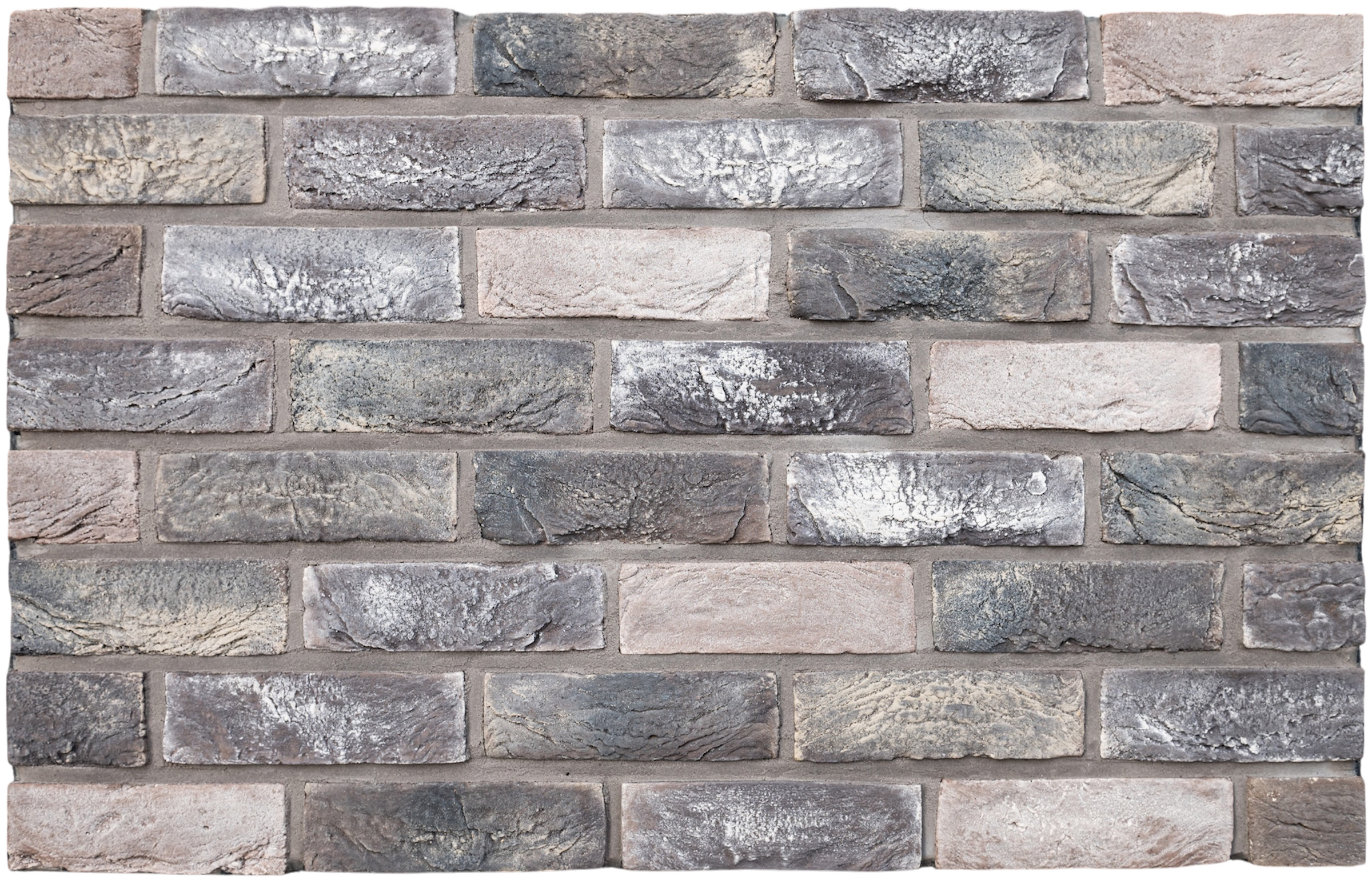 Фасадна плитка LoftBrick™ Верона, графітово-сірий, 210х65х15 мм