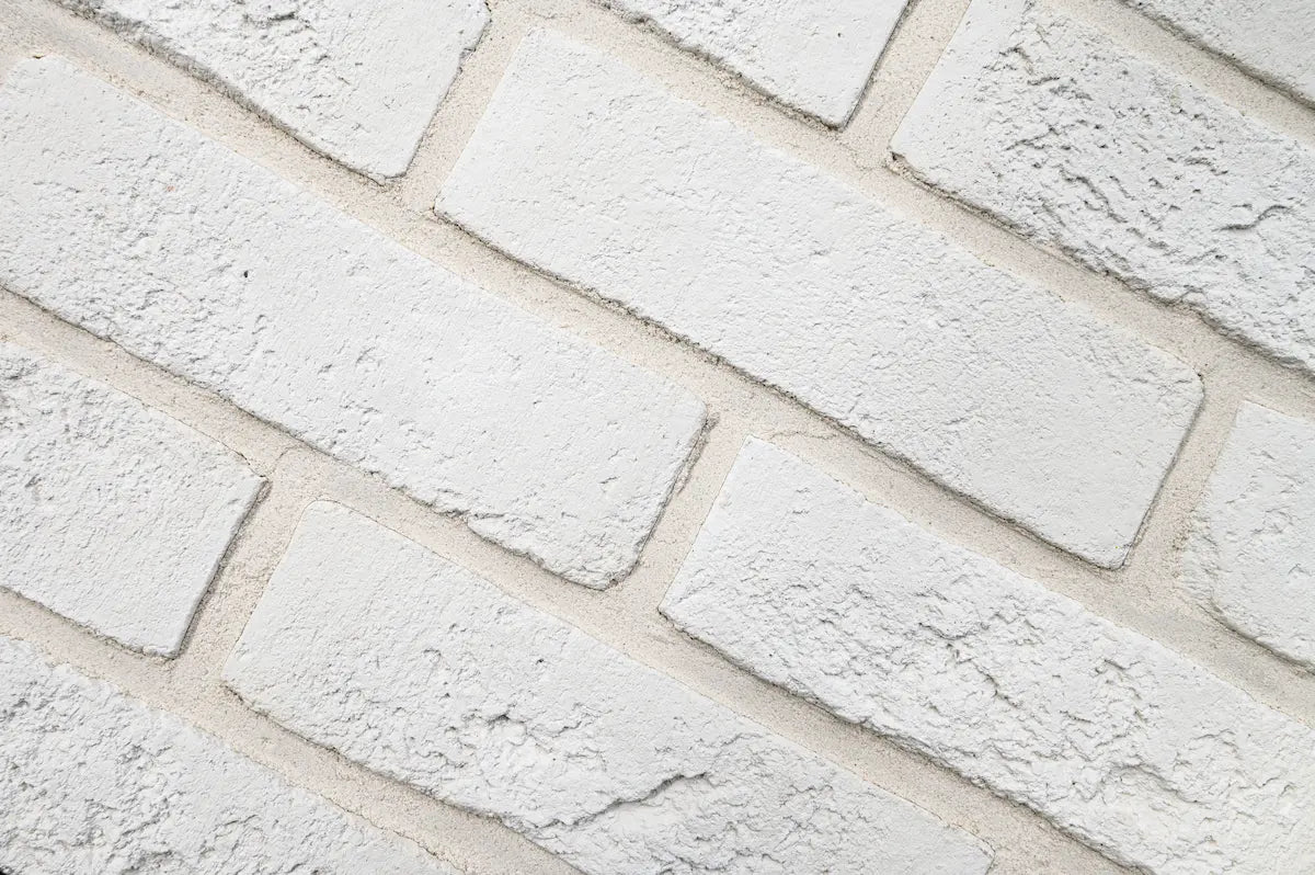 Фасадна плитка LoftBrick™ Бельгійська Колекція 01 біла, 240х71х15мм